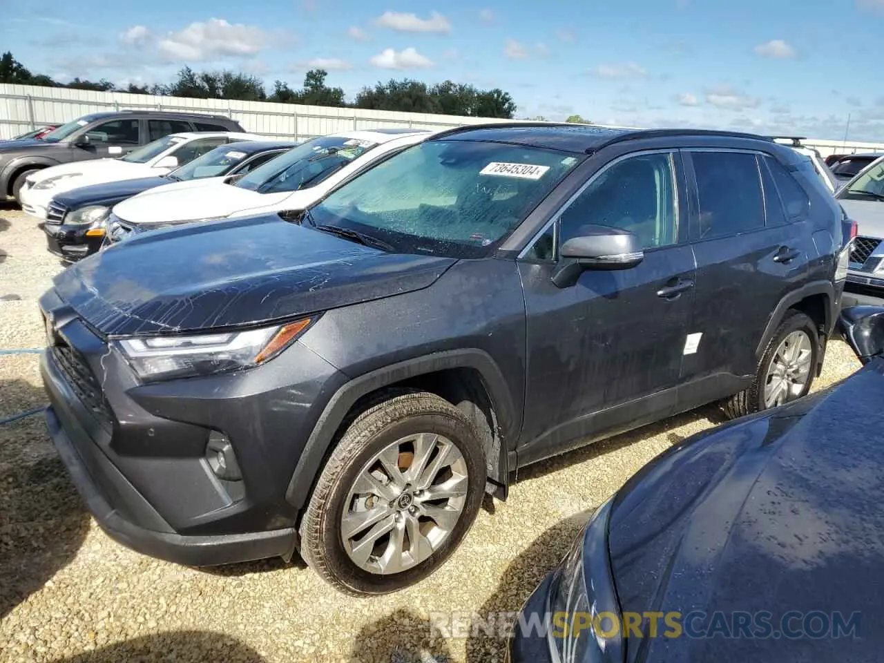 1 Photograph of a damaged car 2T3C1RFV0RC259437 TOYOTA RAV4 2024