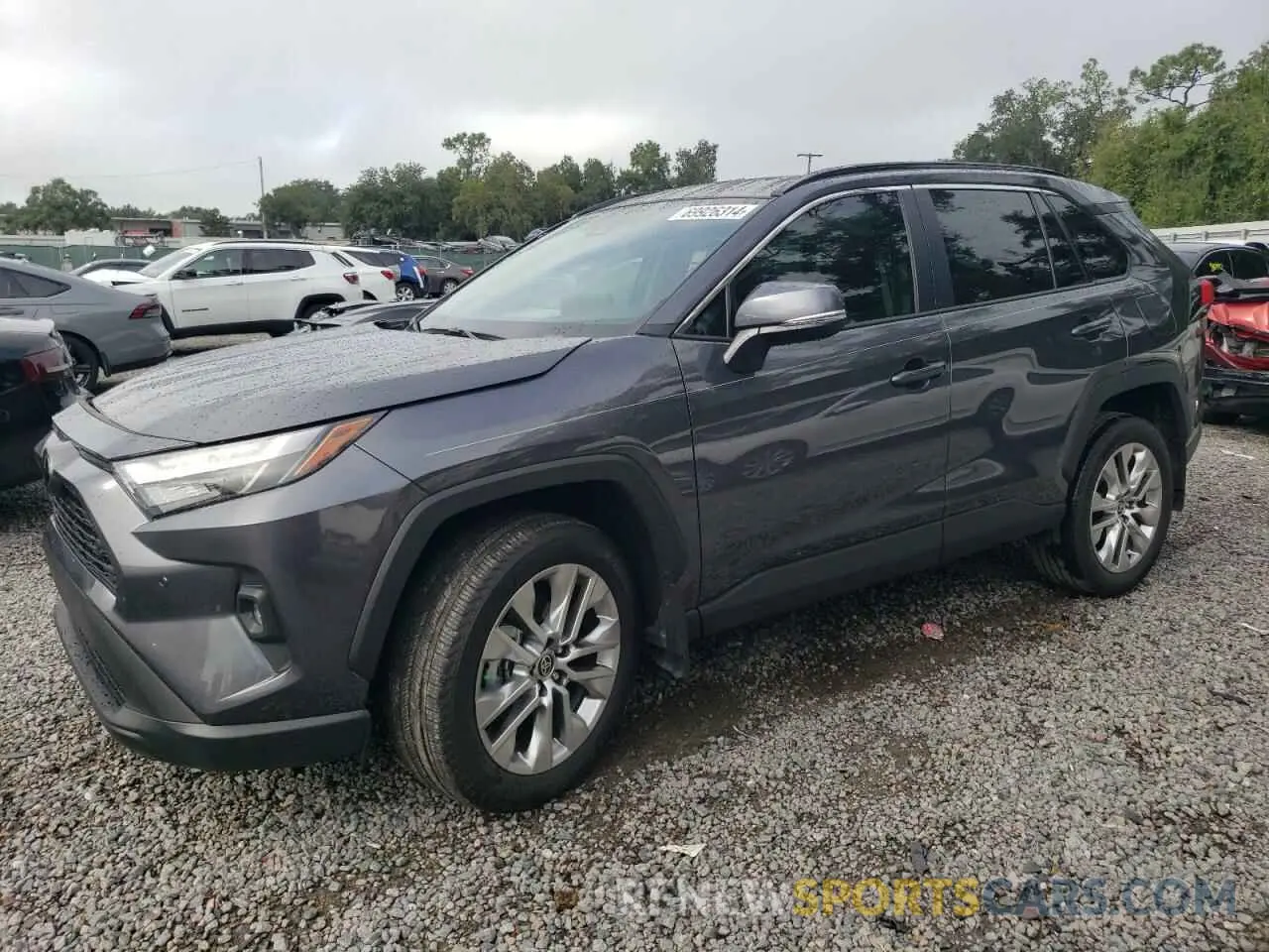 1 Photograph of a damaged car 2T3C1RFV0RC278487 TOYOTA RAV4 2024