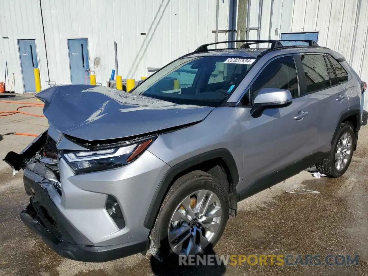 1 Photograph of a damaged car 2T3C1RFV0RC286153 TOYOTA RAV4 2024