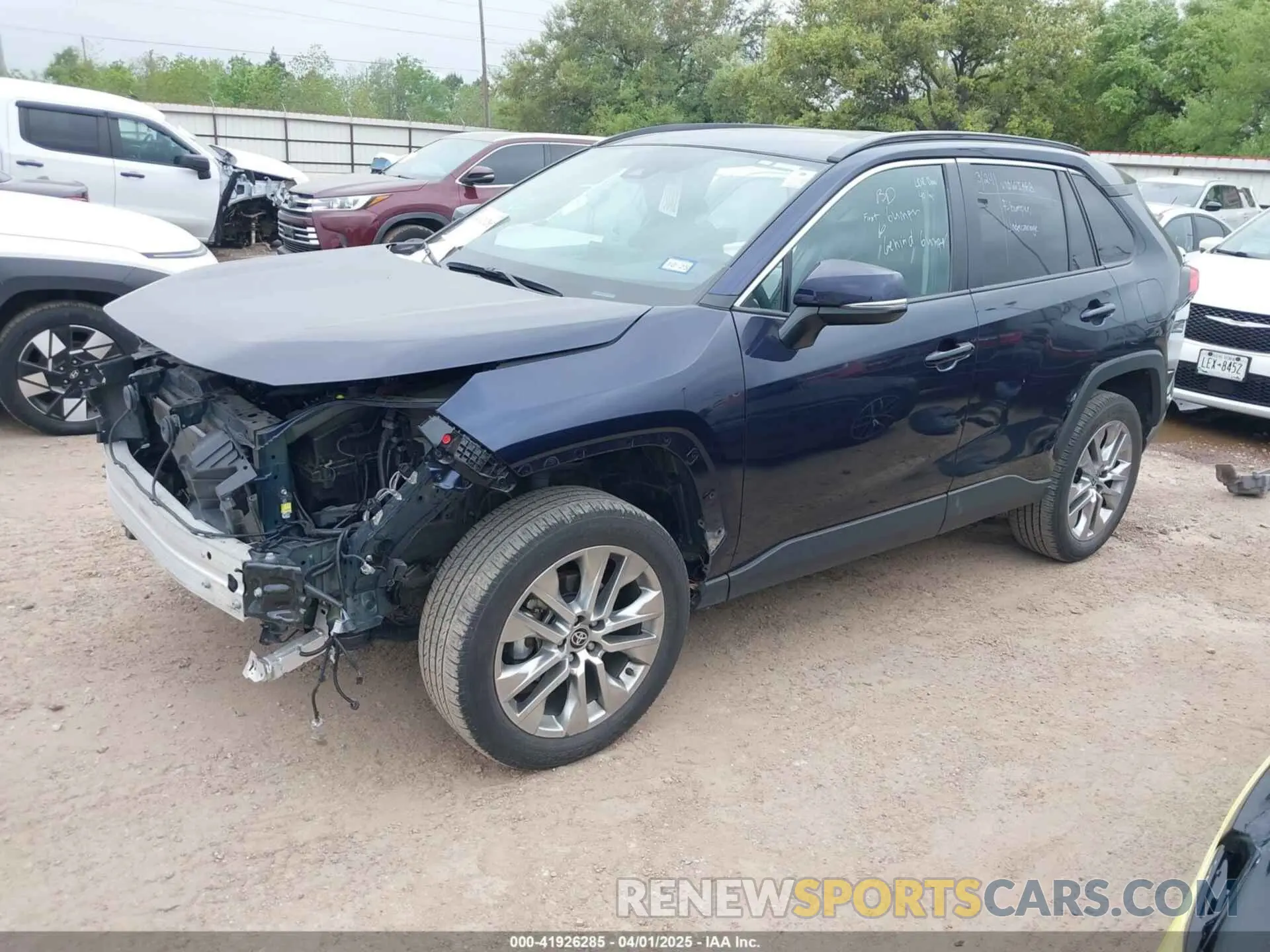 2 Photograph of a damaged car 2T3C1RFV0RW301894 TOYOTA RAV4 2024