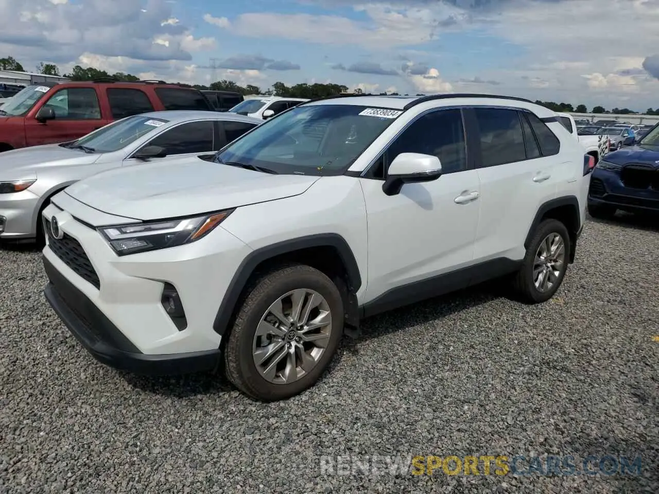 1 Photograph of a damaged car 2T3C1RFV0RW344034 TOYOTA RAV4 2024