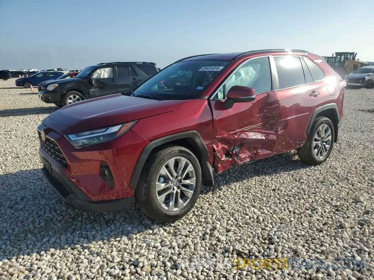 1 Photograph of a damaged car 2T3C1RFV0RW363991 TOYOTA RAV4 2024