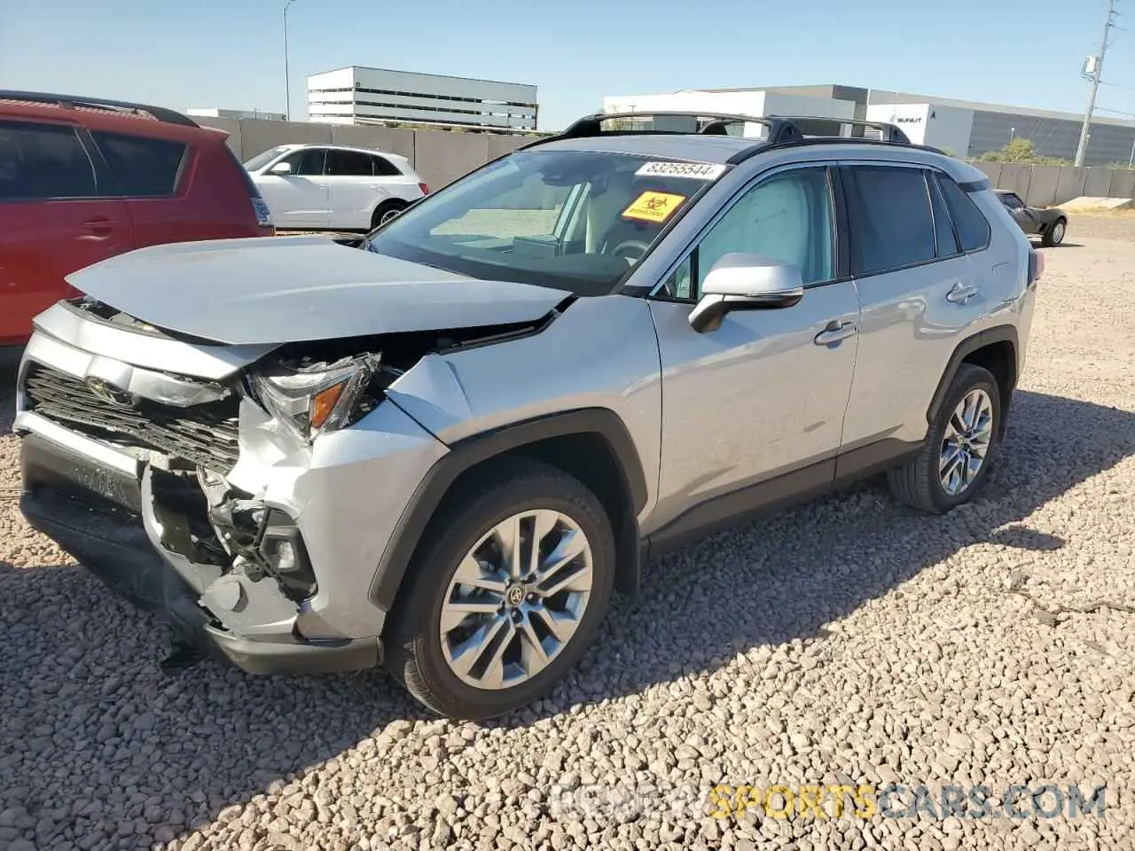 1 Photograph of a damaged car 2T3C1RFV1RC256742 TOYOTA RAV4 2024