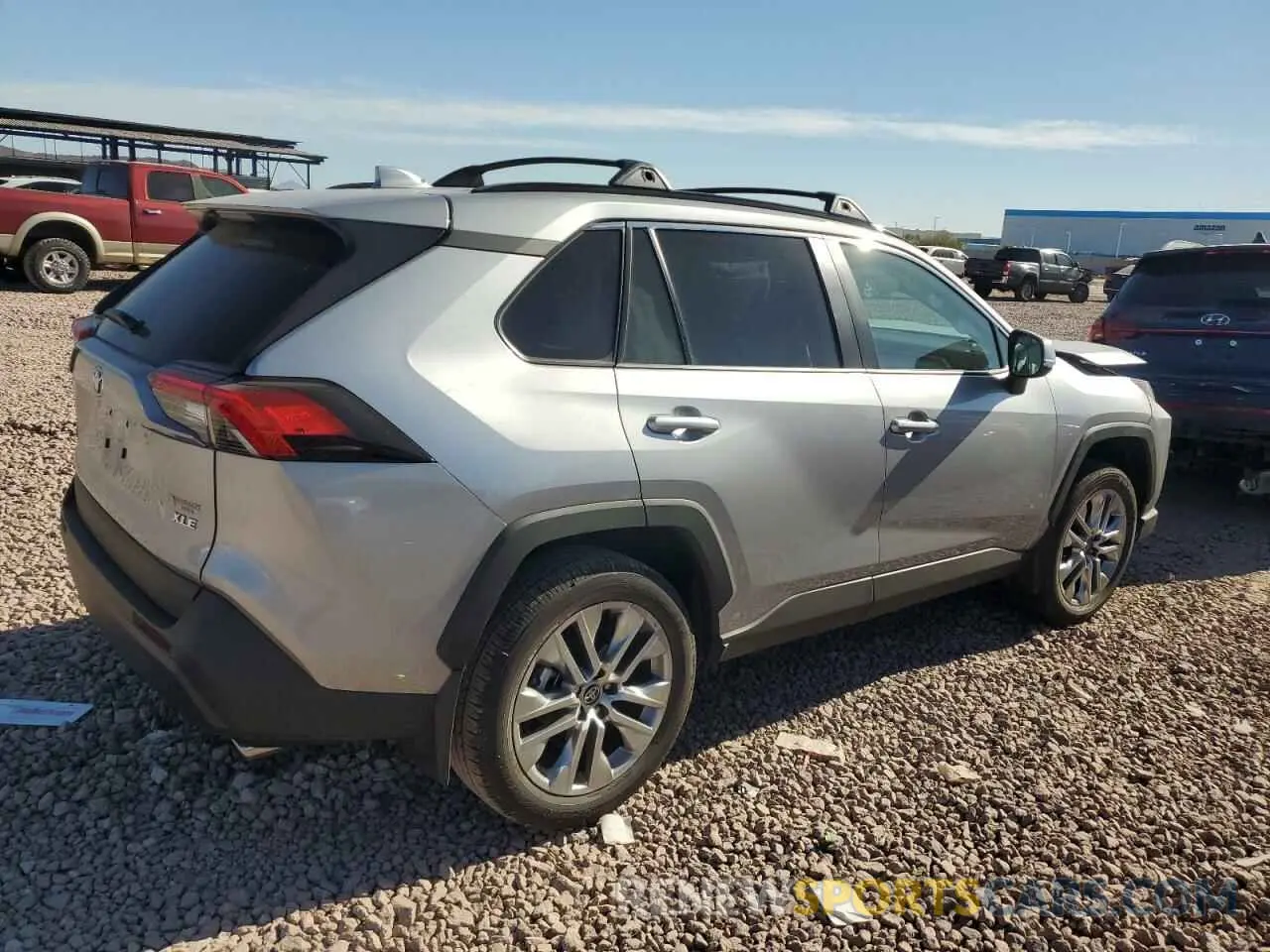 3 Photograph of a damaged car 2T3C1RFV1RC256742 TOYOTA RAV4 2024