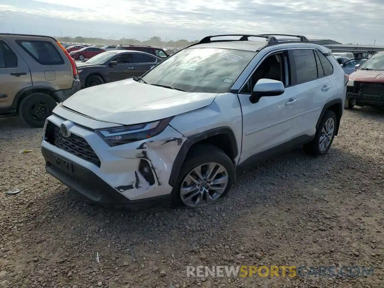 1 Photograph of a damaged car 2T3C1RFV1RW327257 TOYOTA RAV4 2024