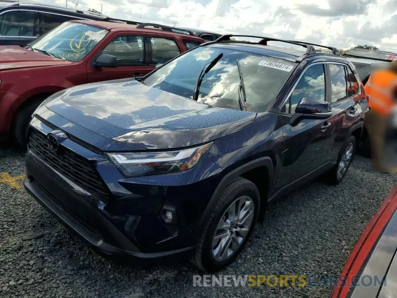 1 Photograph of a damaged car 2T3C1RFV1RW355446 TOYOTA RAV4 2024