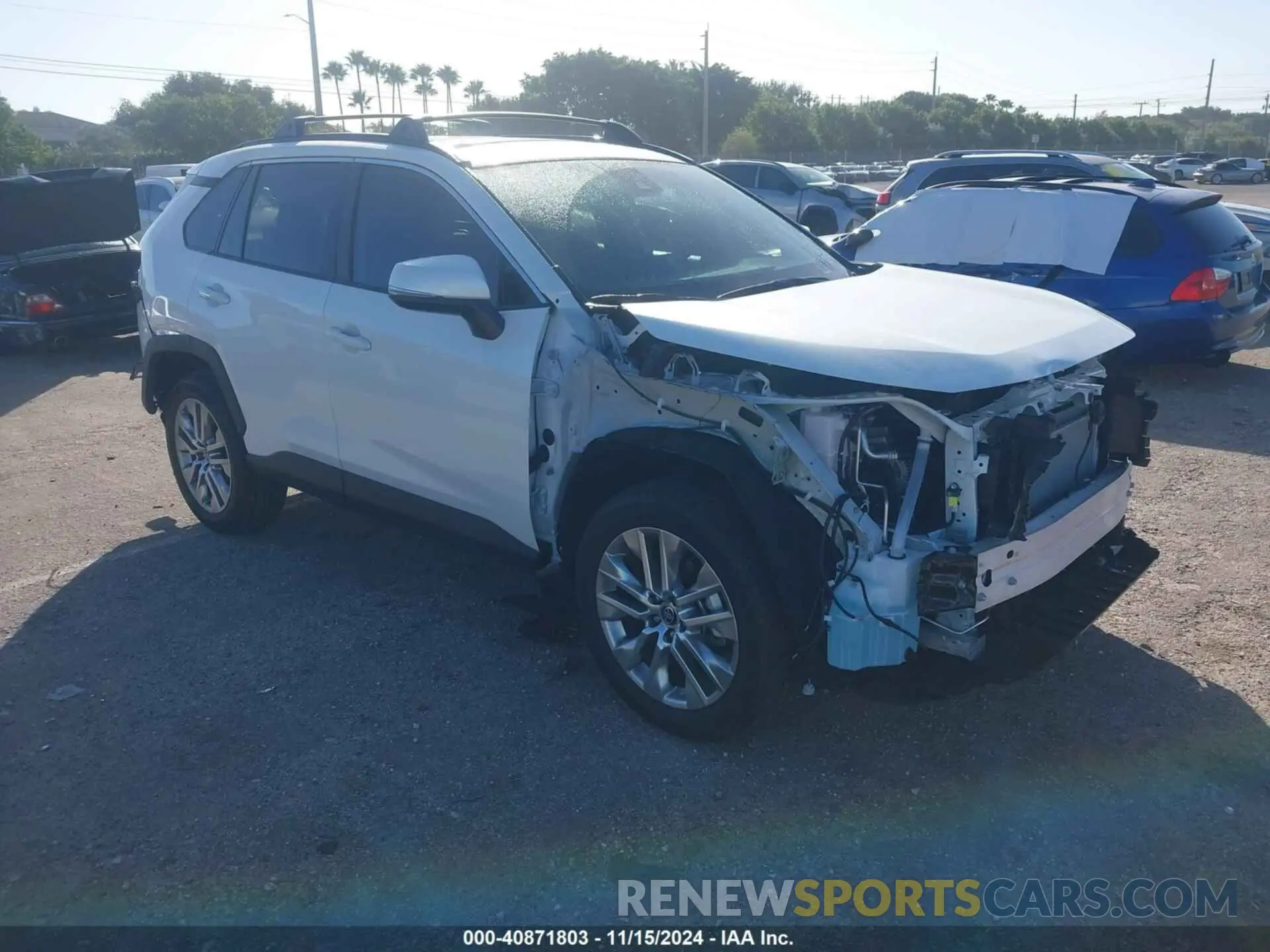 1 Photograph of a damaged car 2T3C1RFV1RW355852 TOYOTA RAV4 2024