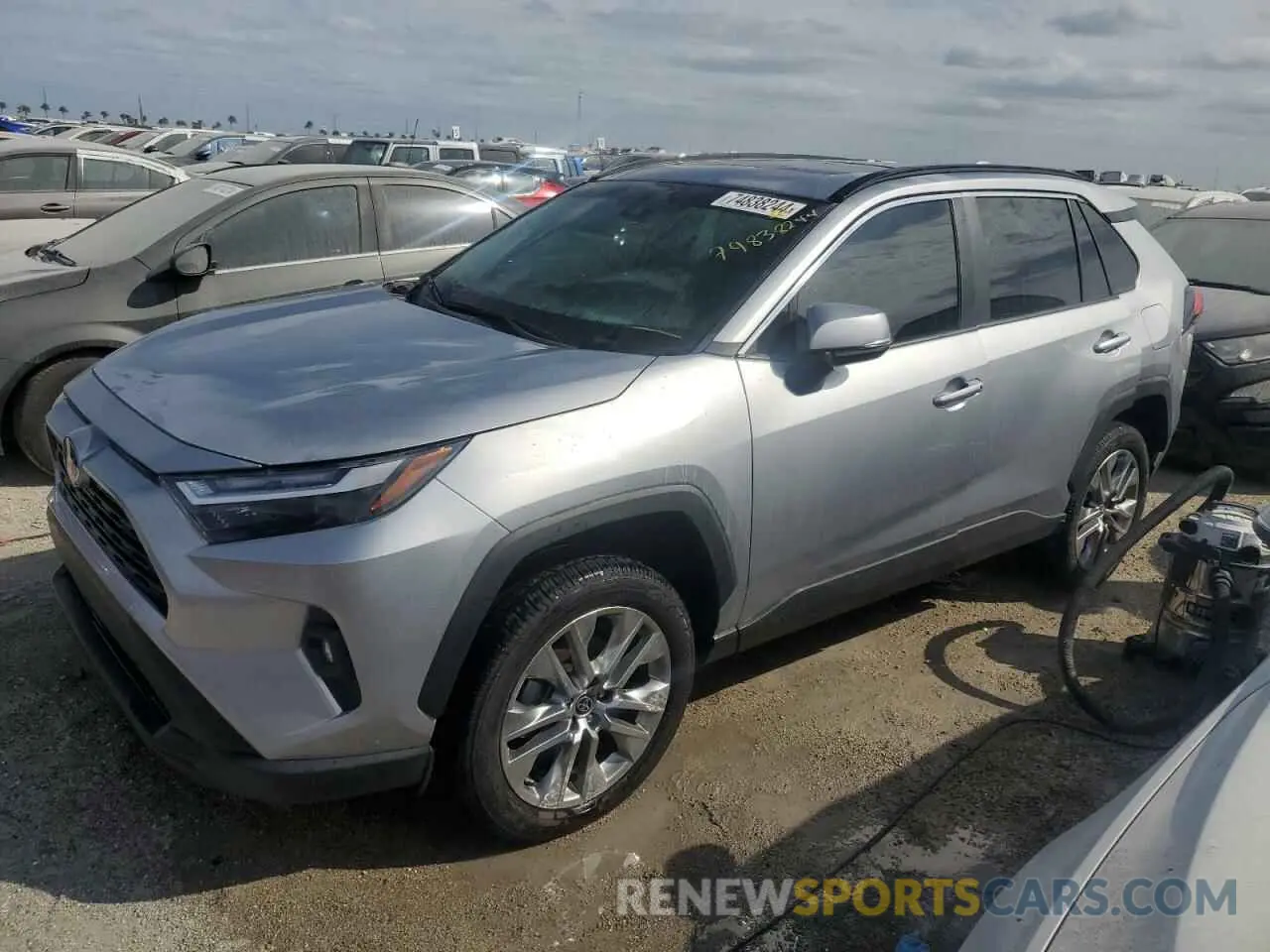 1 Photograph of a damaged car 2T3C1RFV2RC252957 TOYOTA RAV4 2024