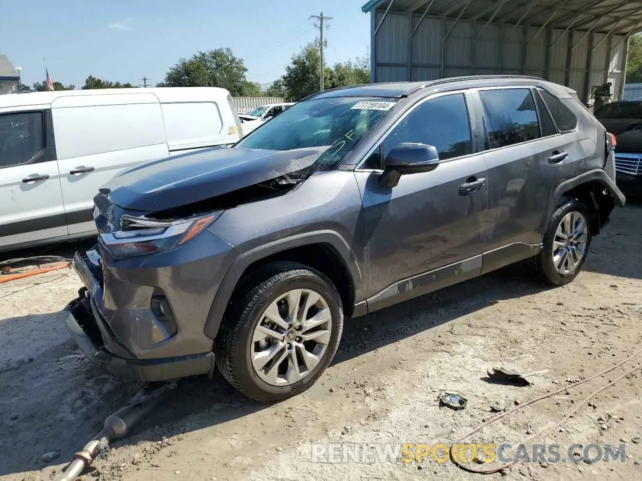 1 Photograph of a damaged car 2T3C1RFV2RC254028 TOYOTA RAV4 2024
