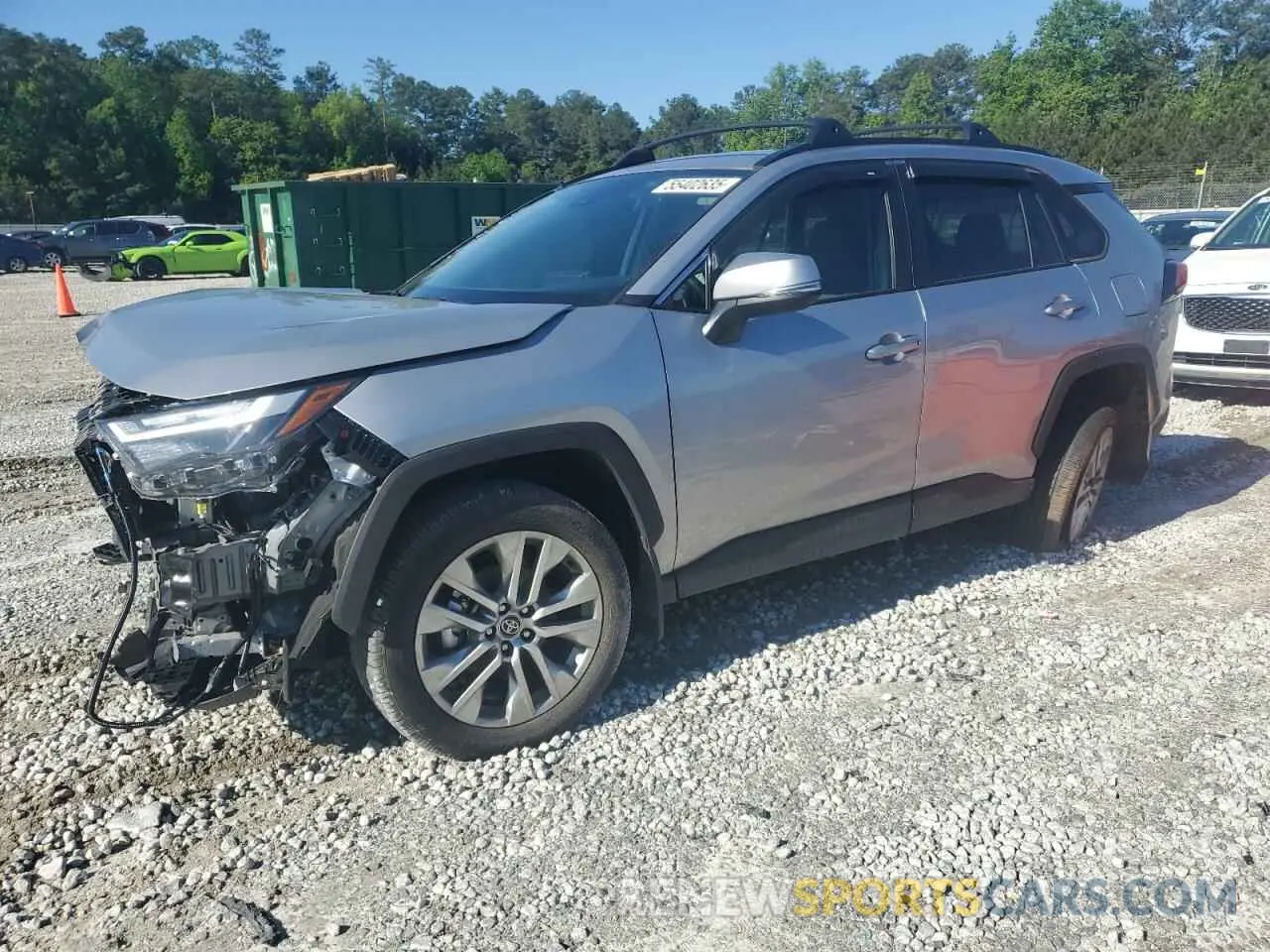 1 Photograph of a damaged car 2T3C1RFV2RC286896 TOYOTA RAV4 2024