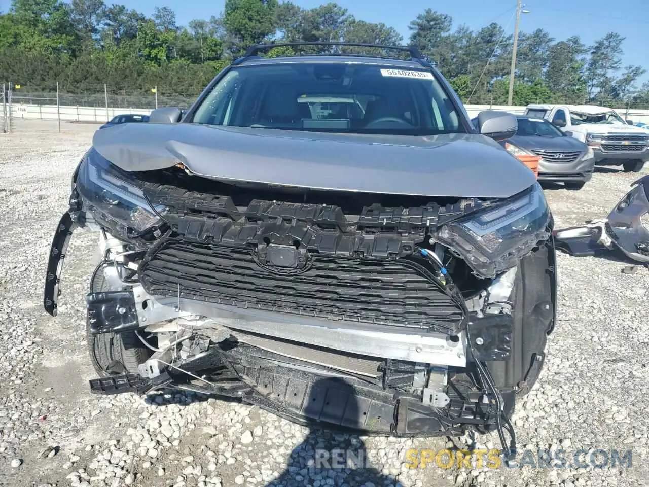 5 Photograph of a damaged car 2T3C1RFV2RC286896 TOYOTA RAV4 2024
