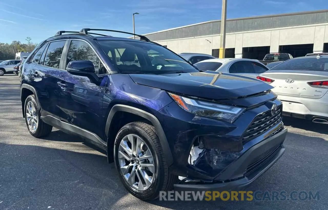 1 Photograph of a damaged car 2T3C1RFV2RW359795 TOYOTA RAV4 2024