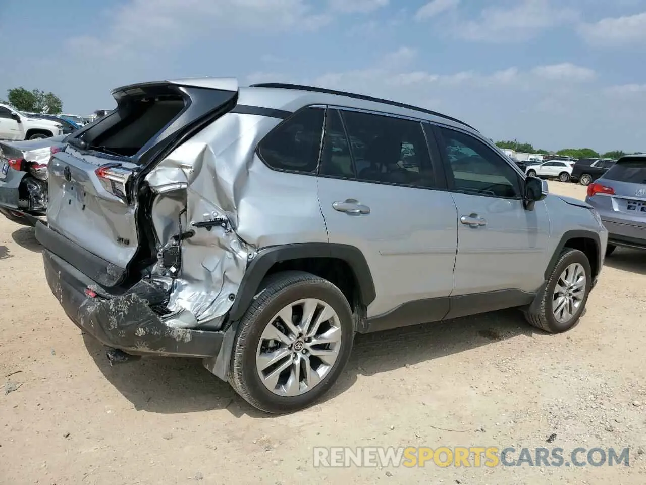 3 Photograph of a damaged car 2T3C1RFV2RW363099 TOYOTA RAV4 2024