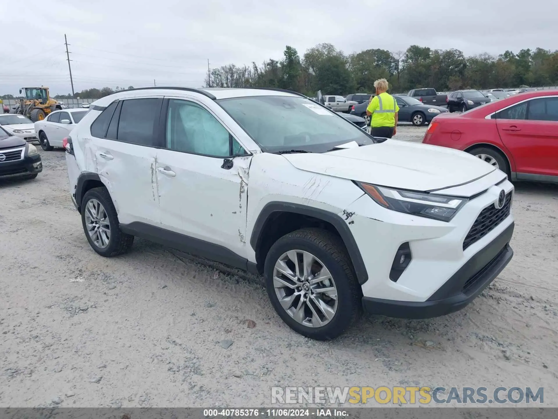 1 Photograph of a damaged car 2T3C1RFV3RW301761 TOYOTA RAV4 2024