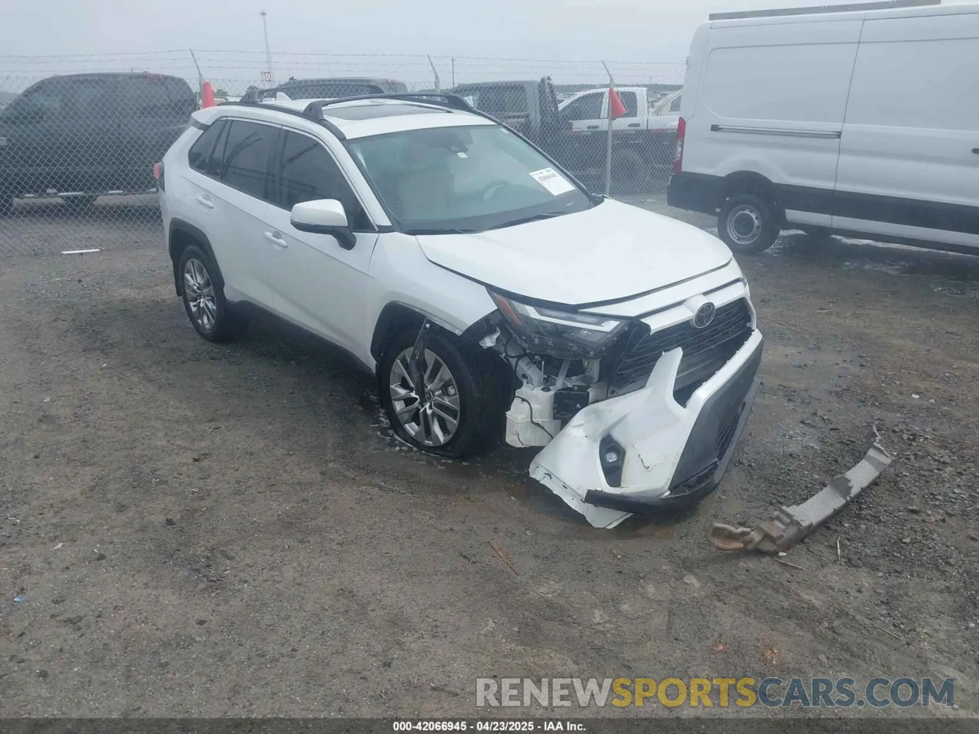 1 Photograph of a damaged car 2T3C1RFV3RW311870 TOYOTA RAV4 2024