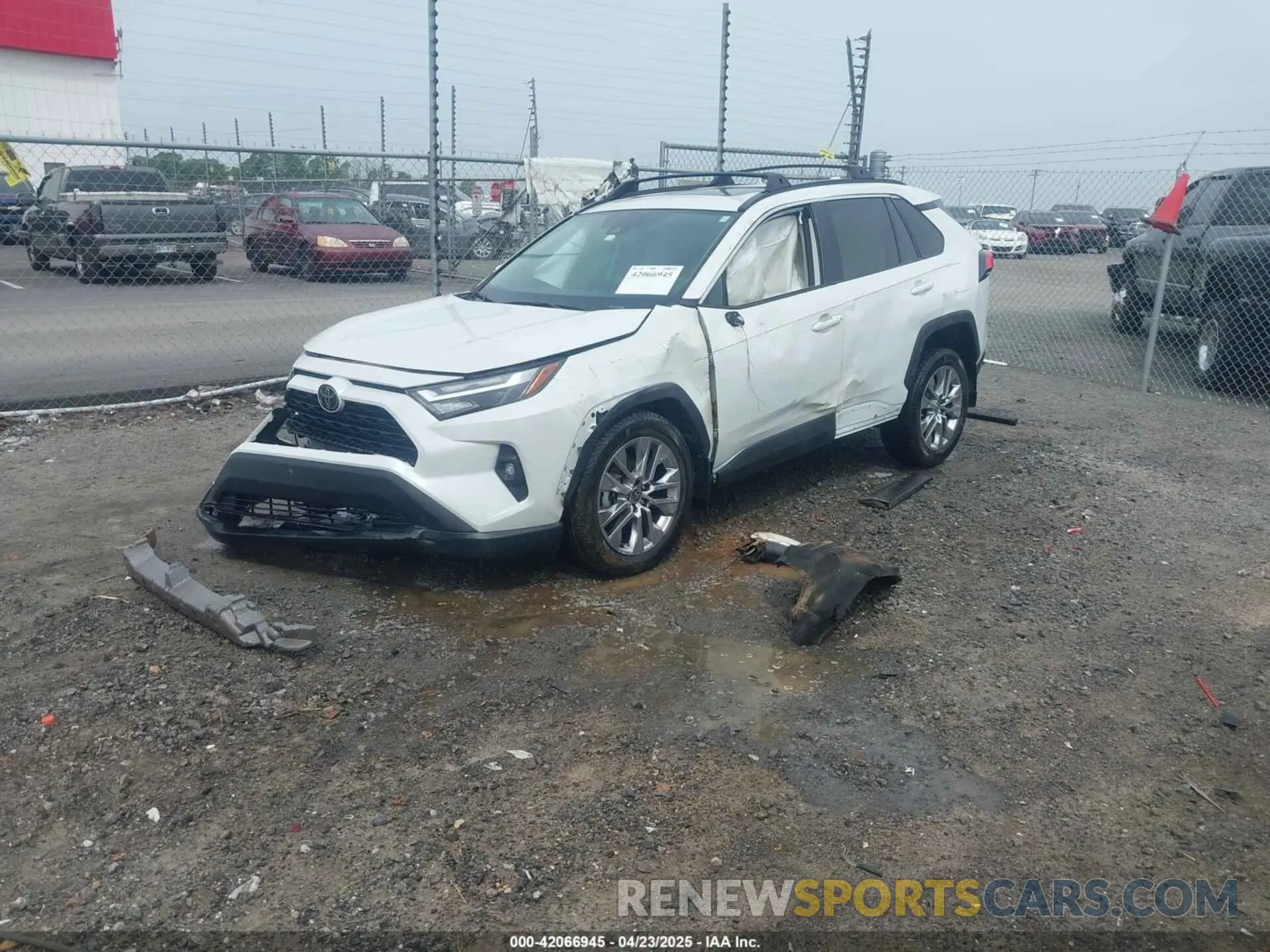 2 Photograph of a damaged car 2T3C1RFV3RW311870 TOYOTA RAV4 2024