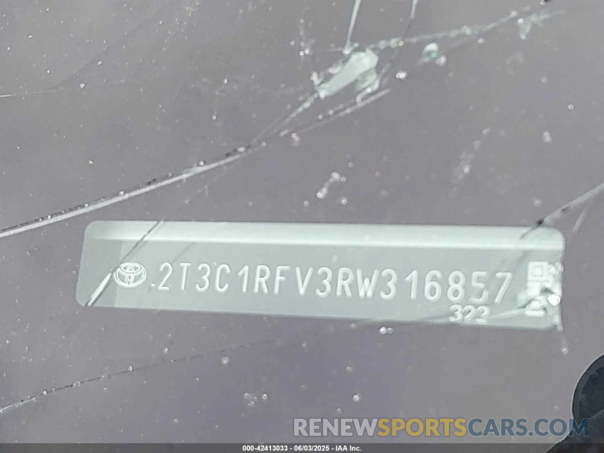 12 Photograph of a damaged car 2T3C1RFV3RW316857 TOYOTA RAV4 2024
