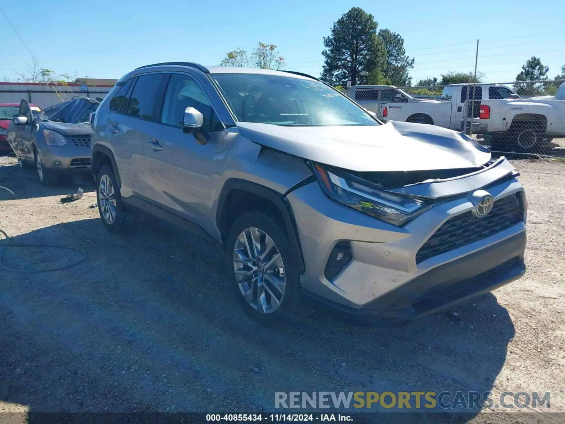 1 Photograph of a damaged car 2T3C1RFV3RW337448 TOYOTA RAV4 2024