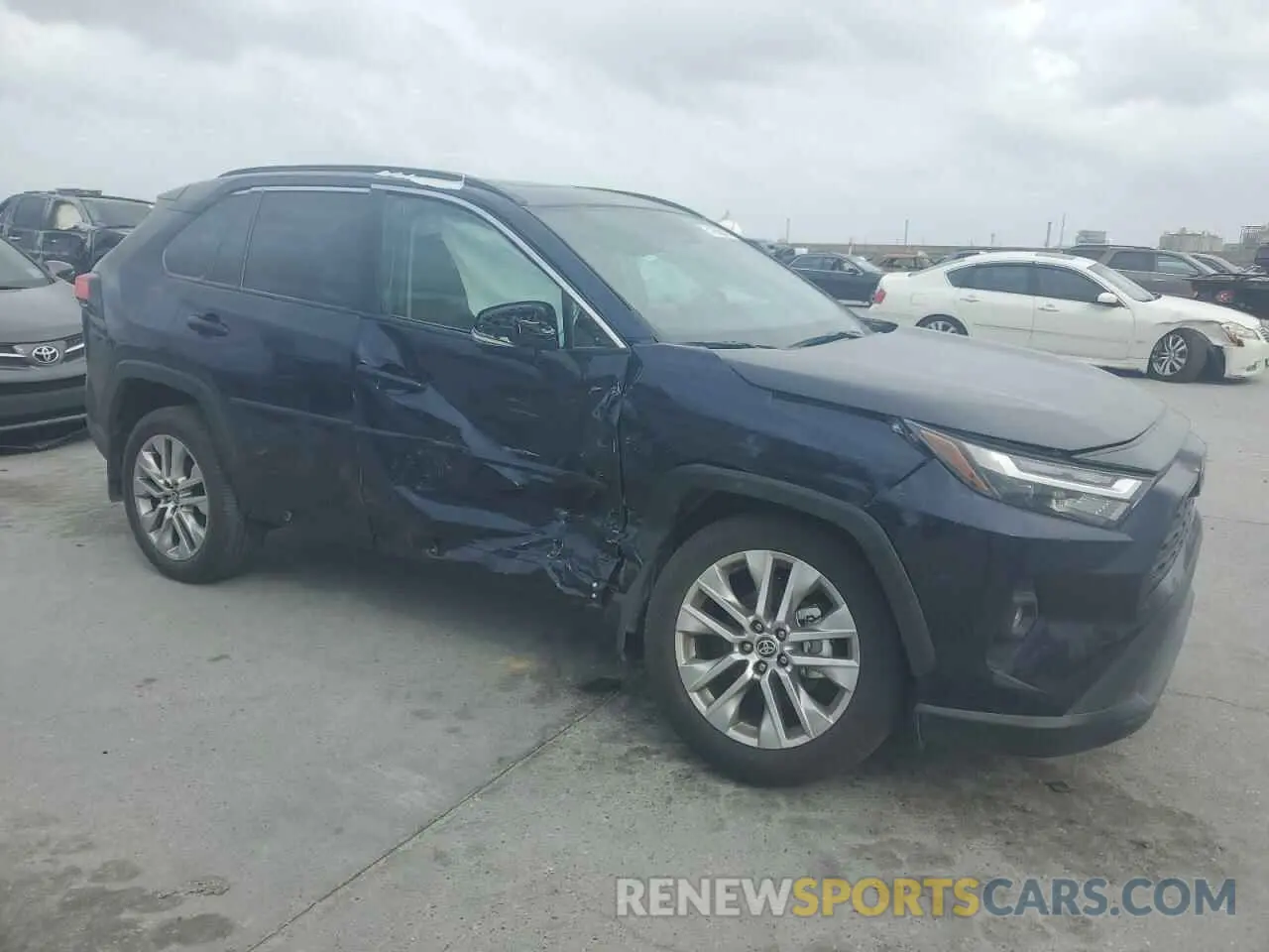 4 Photograph of a damaged car 2T3C1RFV3RW363581 TOYOTA RAV4 2024