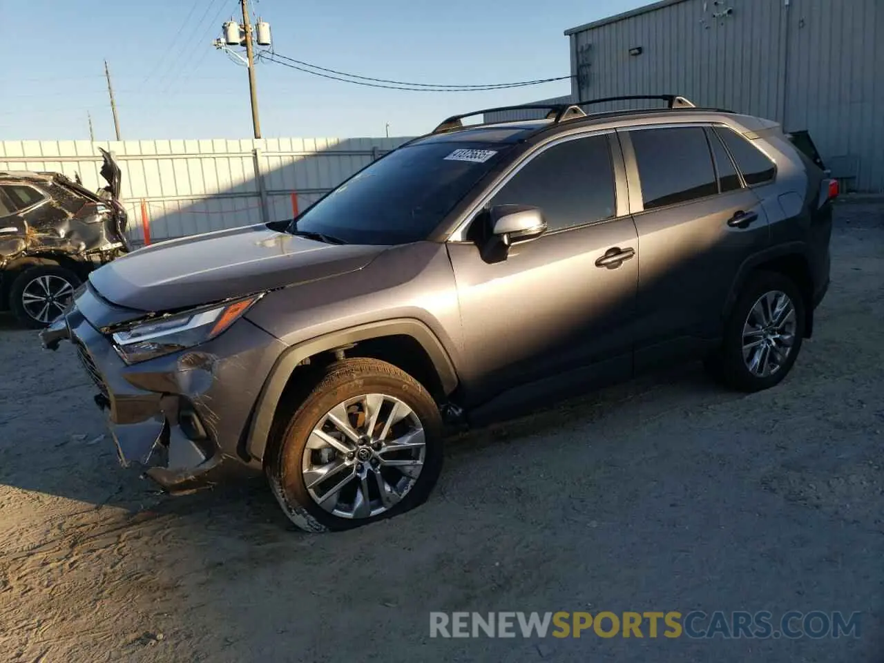1 Photograph of a damaged car 2T3C1RFV4RC258999 TOYOTA RAV4 2024