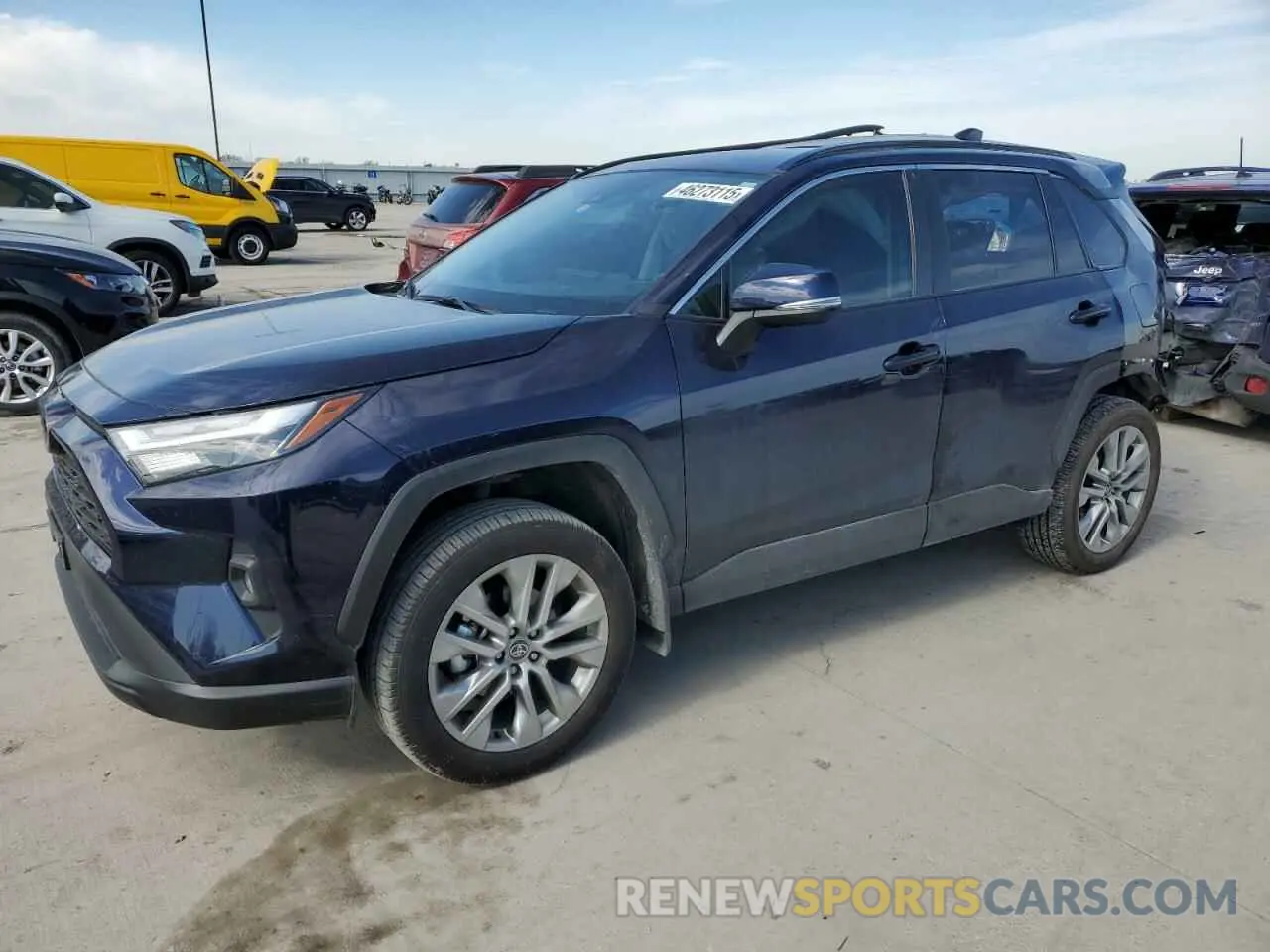 1 Photograph of a damaged car 2T3C1RFV4RW313580 TOYOTA RAV4 2024