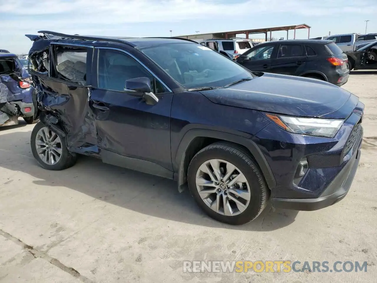 4 Photograph of a damaged car 2T3C1RFV4RW313580 TOYOTA RAV4 2024