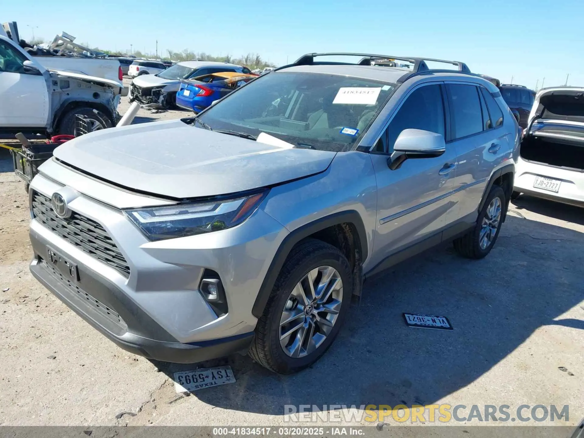 2 Photograph of a damaged car 2T3C1RFV5RW339525 TOYOTA RAV4 2024