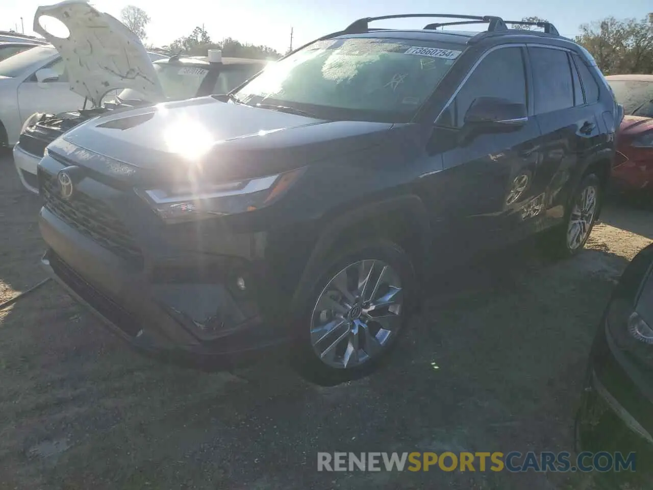 1 Photograph of a damaged car 2T3C1RFV5RW342330 TOYOTA RAV4 2024