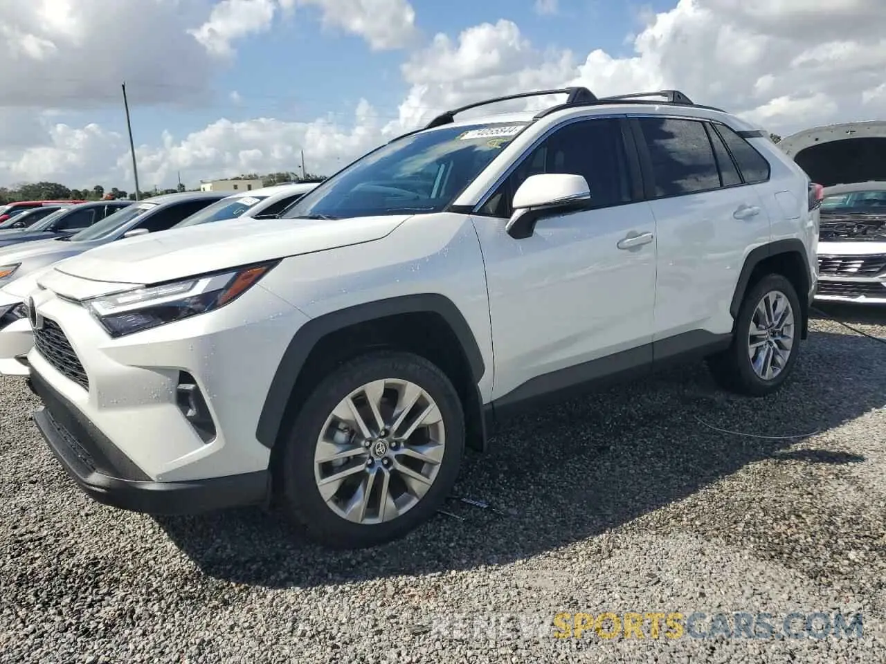 1 Photograph of a damaged car 2T3C1RFV5RW344160 TOYOTA RAV4 2024