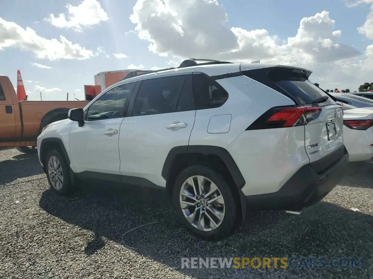 2 Photograph of a damaged car 2T3C1RFV5RW344160 TOYOTA RAV4 2024