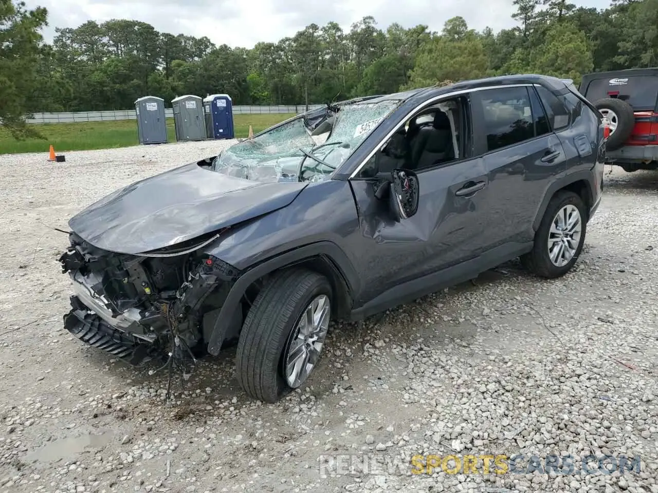 1 Photograph of a damaged car 2T3C1RFV6RW331322 TOYOTA RAV4 2024