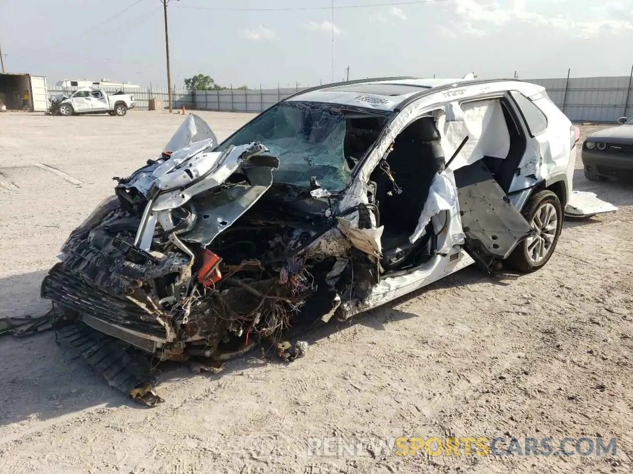 1 Photograph of a damaged car 2T3C1RFV6RW342756 TOYOTA RAV4 2024