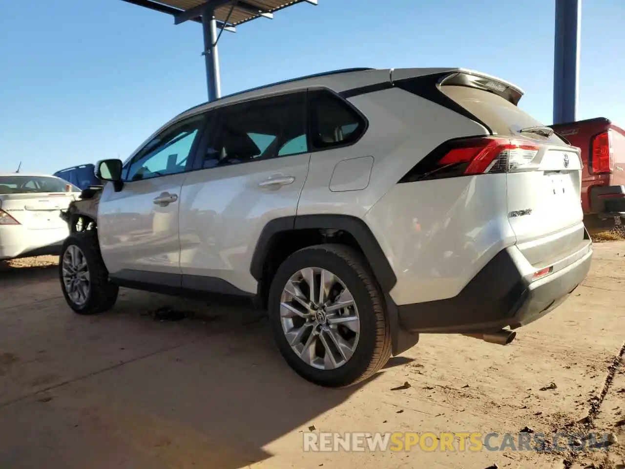 2 Photograph of a damaged car 2T3C1RFV7RW300791 TOYOTA RAV4 2024