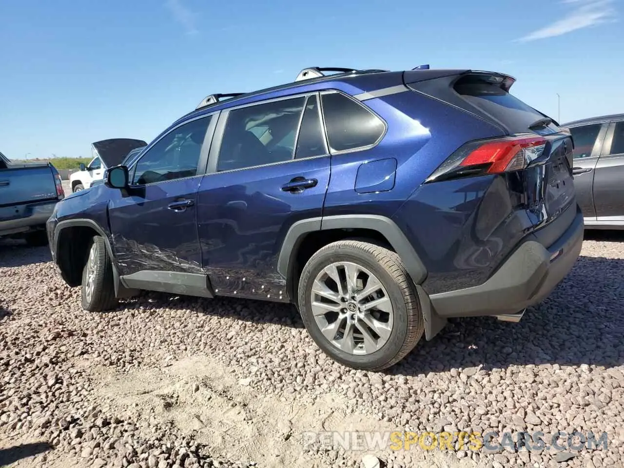 2 Photograph of a damaged car 2T3C1RFV7RW305554 TOYOTA RAV4 2024