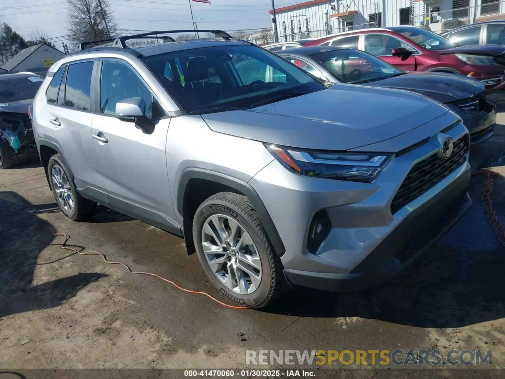 1 Photograph of a damaged car 2T3C1RFV8RC292489 TOYOTA RAV4 2024