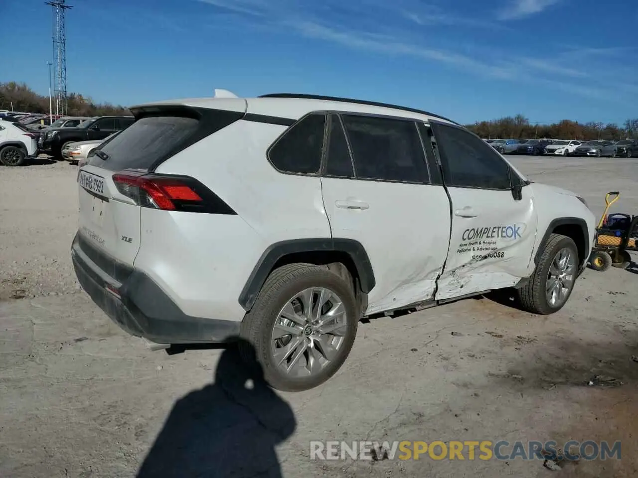 3 Photograph of a damaged car 2T3C1RFV8RW323593 TOYOTA RAV4 2024