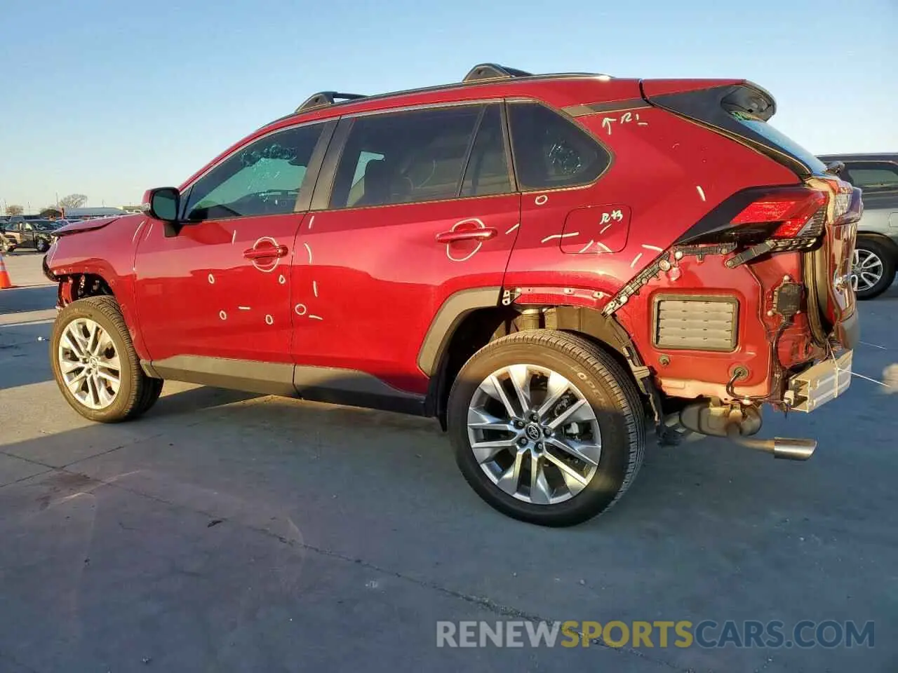 2 Photograph of a damaged car 2T3C1RFV8RW325909 TOYOTA RAV4 2024