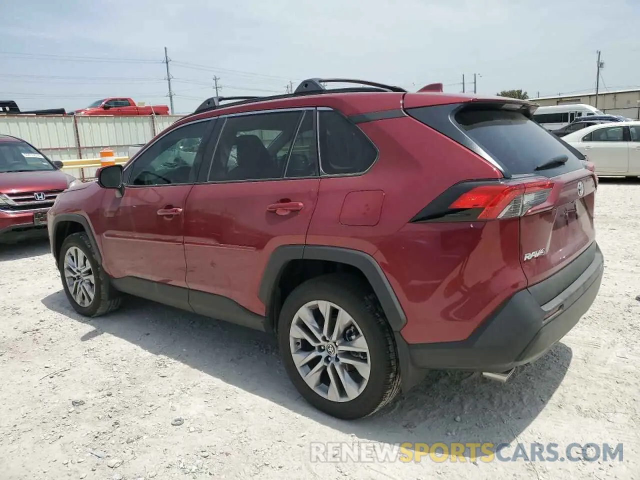 2 Photograph of a damaged car 2T3C1RFV8RW333993 TOYOTA RAV4 2024