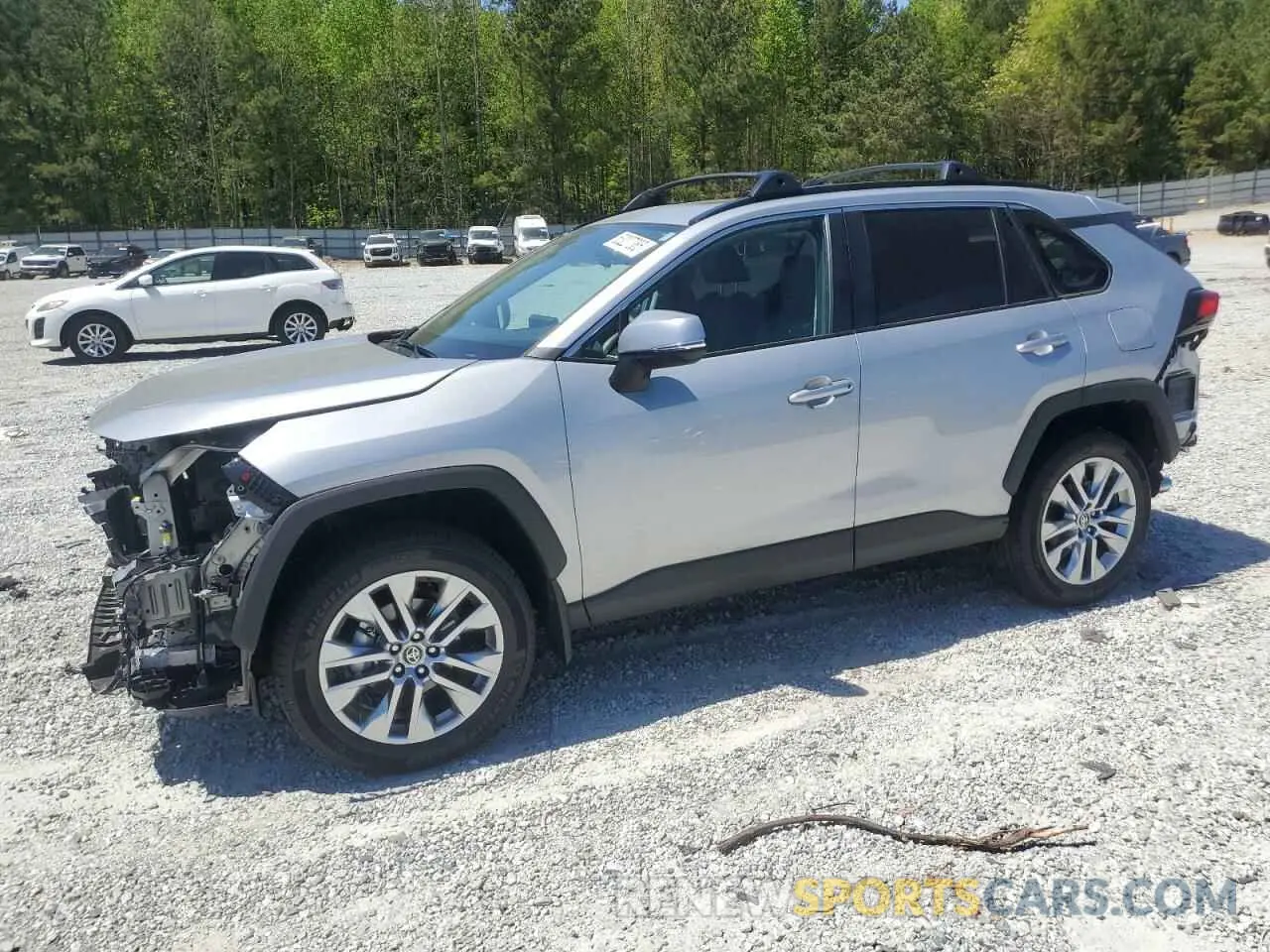 1 Photograph of a damaged car 2T3C1RFV8RW343021 TOYOTA RAV4 2024
