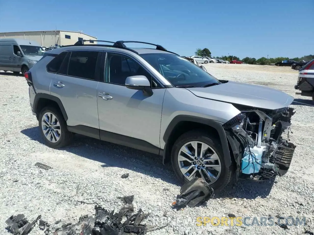 4 Photograph of a damaged car 2T3C1RFV8RW343021 TOYOTA RAV4 2024