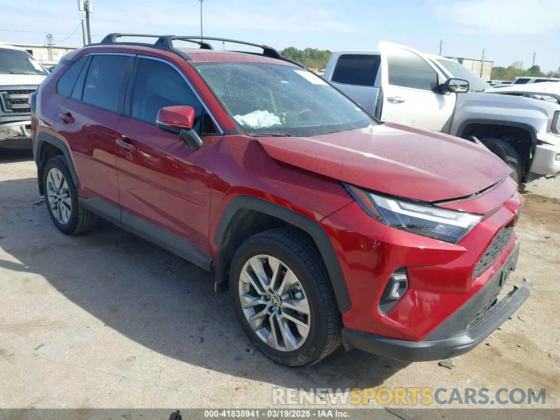 1 Photograph of a damaged car 2T3C1RFV8RW348459 TOYOTA RAV4 2024