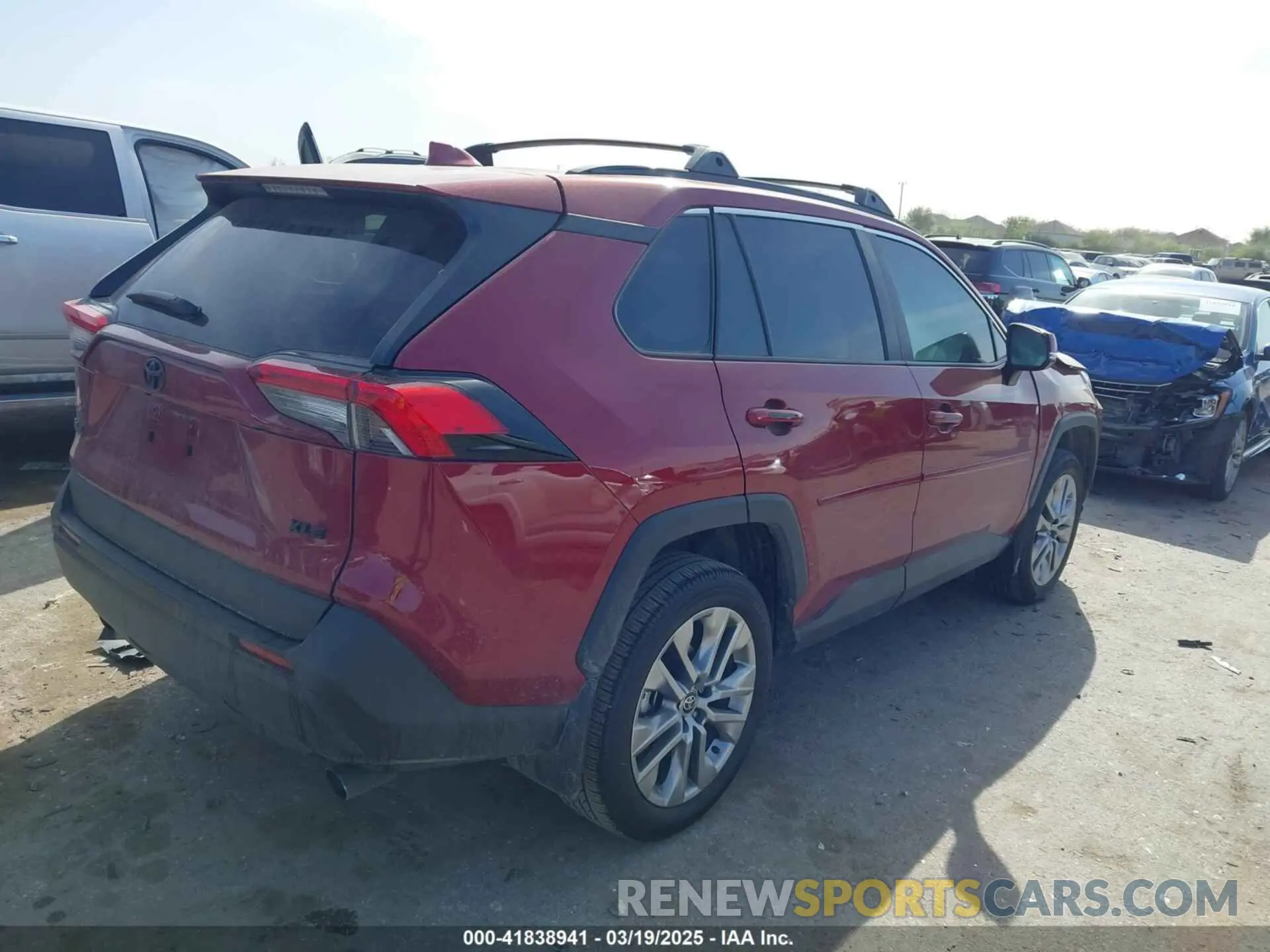 4 Photograph of a damaged car 2T3C1RFV8RW348459 TOYOTA RAV4 2024