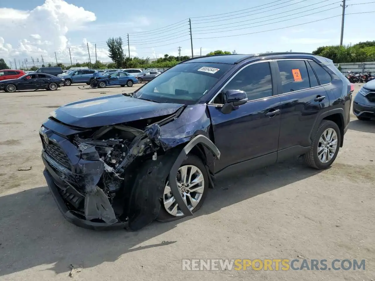 1 Photograph of a damaged car 2T3C1RFV9RW319410 TOYOTA RAV4 2024