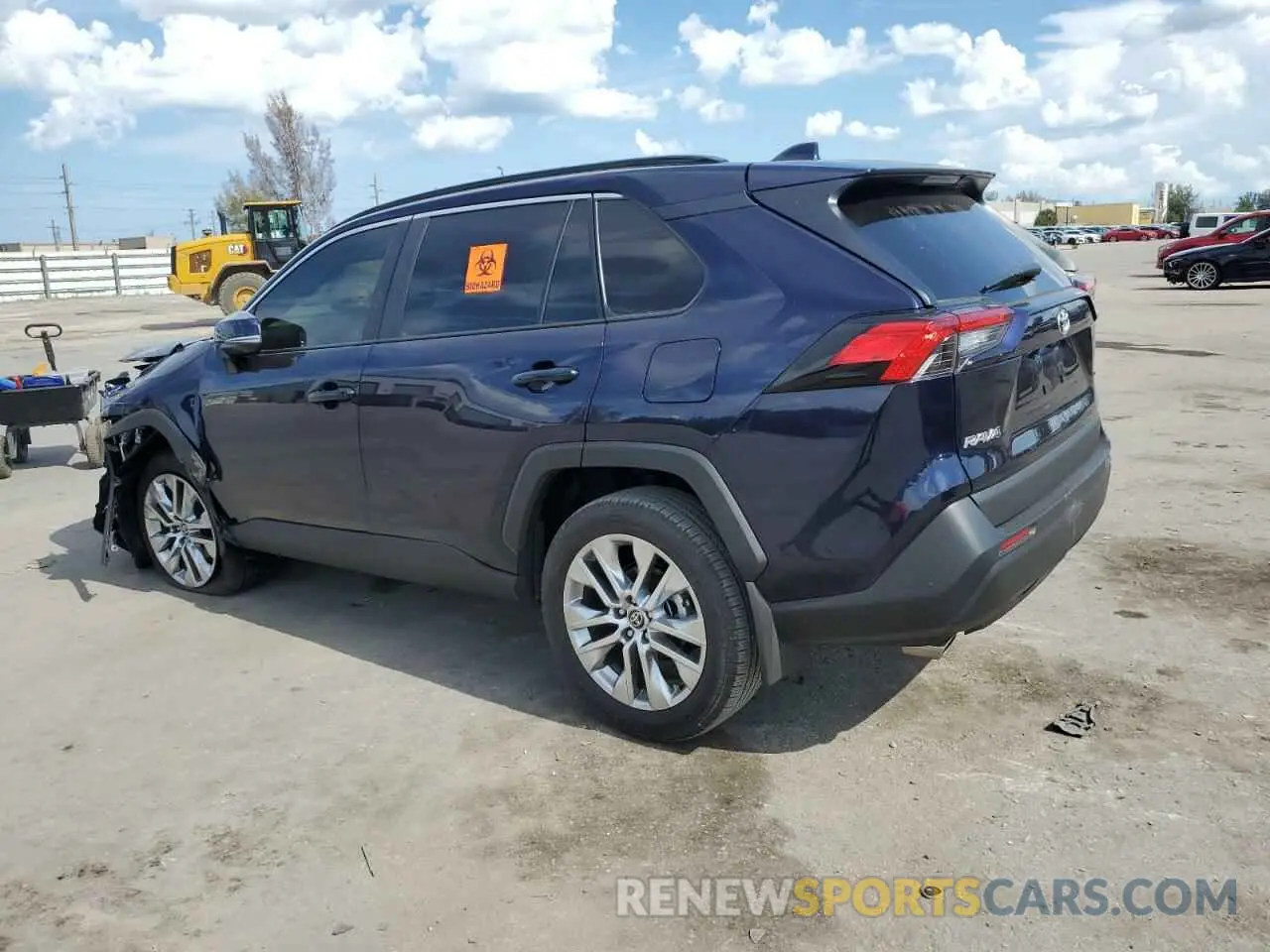 2 Photograph of a damaged car 2T3C1RFV9RW319410 TOYOTA RAV4 2024