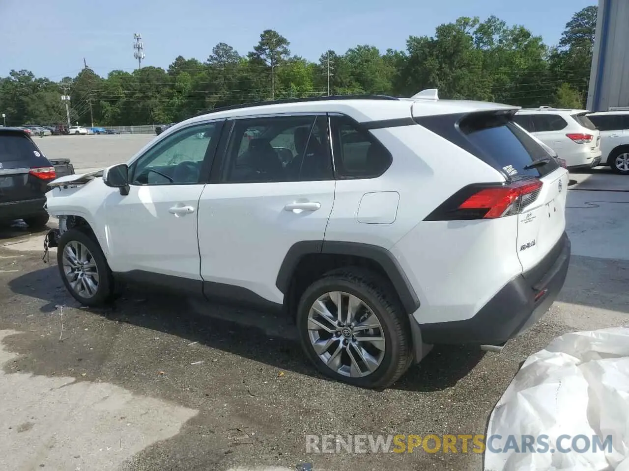 2 Photograph of a damaged car 2T3C1RFV9RW341472 TOYOTA RAV4 2024