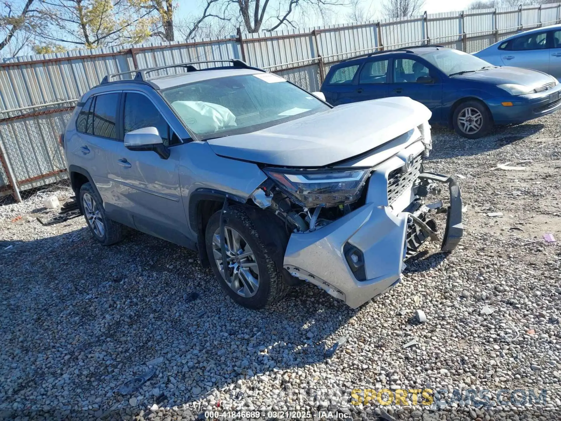 1 Photograph of a damaged car 2T3C1RFV9RW350060 TOYOTA RAV4 2024