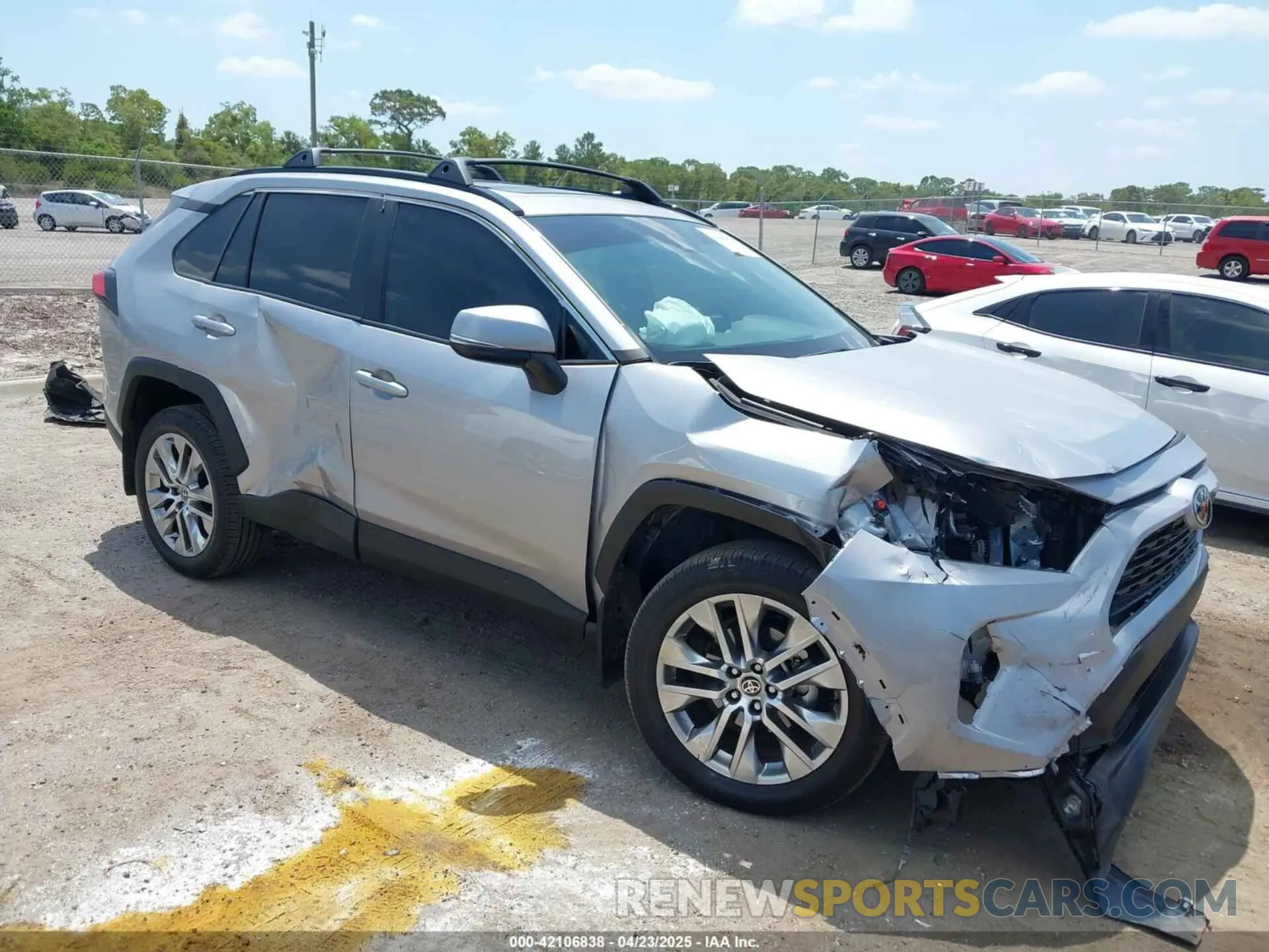 1 Photograph of a damaged car 2T3C1RFVXRC293952 TOYOTA RAV4 2024