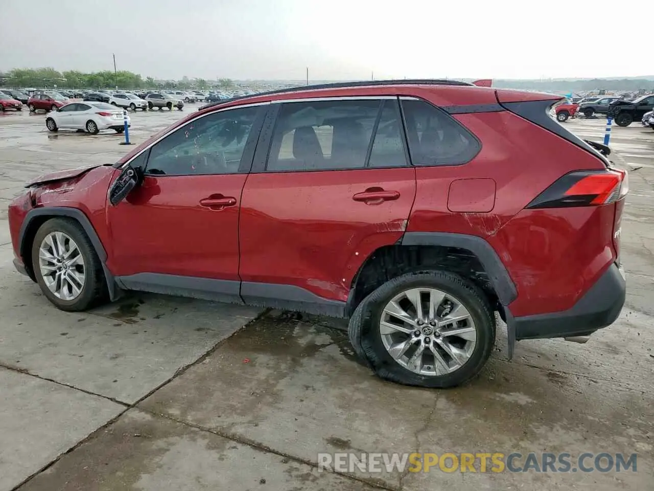 2 Photograph of a damaged car 2T3C1RFVXRW306908 TOYOTA RAV4 2024