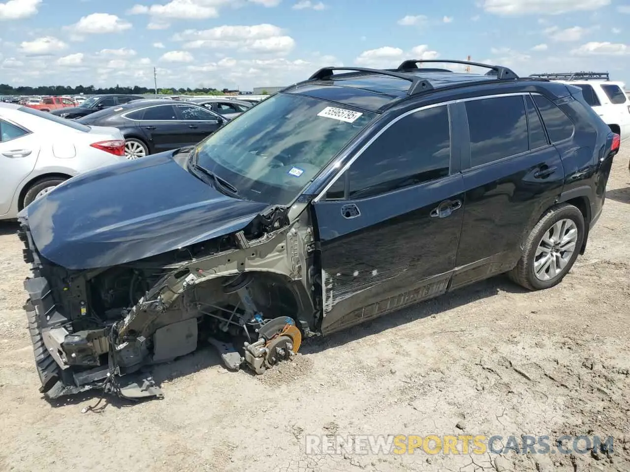 1 Photograph of a damaged car 2T3C1RFVXRW317486 TOYOTA RAV4 2024