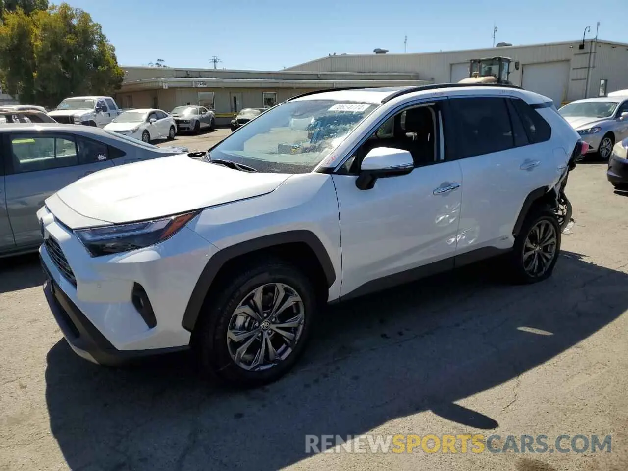 1 Photograph of a damaged car 2T3D6RFVXRW072663 TOYOTA RAV4 2024